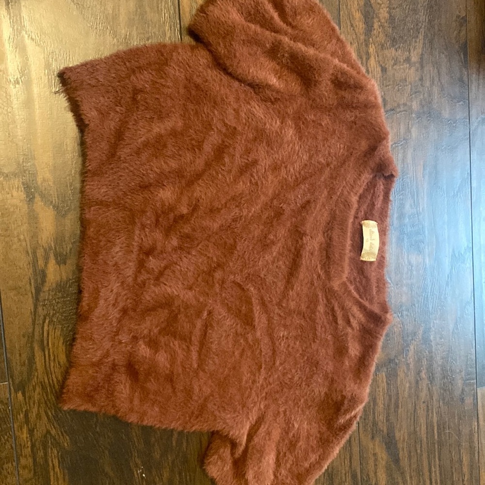 Altar’d State Fuzzy Crop Top NWOT